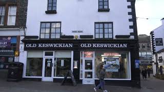 Keswick Town Centre Walk The Lake District England [upl. by Enileuqcaj]