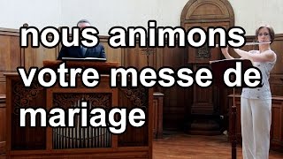 Notre Père de Rimsky Korsakov  Animation cérémonie de mariage musique amp chant [upl. by Anstus]