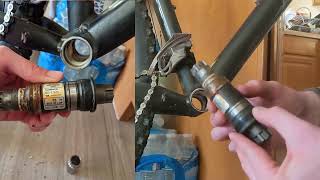 Octalink Bottom Bracket Removal BBES25 [upl. by Krista]