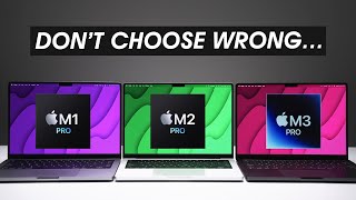 M1 Pro vs M2 Pro vs M3 Pro MacBook  ULTIMATE Comparison [upl. by Marlea]