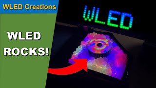 How to Make a WLED Button with Luminous Rocks WLED Creations [upl. by Athey659]