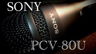 SONYコンデンサーマイク「PCV80U」の紹介音質テストあり [upl. by Lesly]