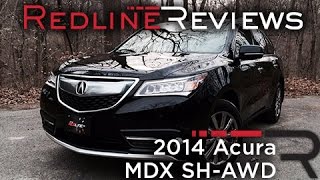 2014 Acura MDX SHAWD – Redline Review [upl. by Resiak369]