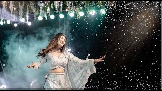 Beautiful Sangeet Dance Performance by the Bride and her Bridesmaids  Indian Wedding 4K  ATkiKT [upl. by Oiragelo406]