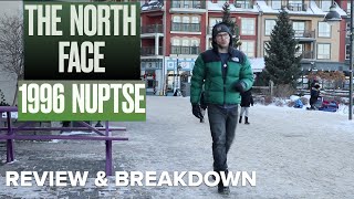 Should You Buy The North Face Retro 1996 Nuptse  Complete Review and Breakdown Canadian Winter [upl. by Nerta]