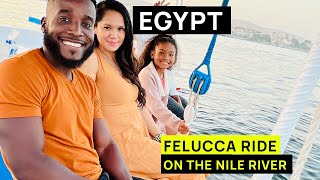 Unbelievable Experience Joining a Felucca Ride on the Nile River [upl. by Iggem400]