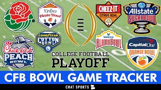 College Football Bowl Games 2023 Schedule Tracker Matchups Dates amp Times For All 41 Bowls [upl. by Esiouqrut]