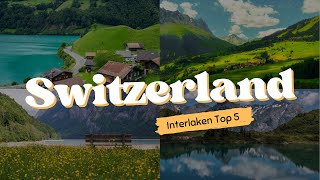 “Top 5 stunning places to visit in Interlaken🇨🇭 MustSee Attractions in the Swiss Alps“ [upl. by Auj317]