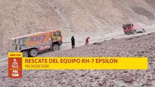 Rally Dakar 2019  KH7 Epsilon rescata al PBX Dakar Team  Palibex [upl. by Dyche]