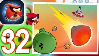 Angry Birds Reloaded Space RED PLANET ⭐⭐⭐ 3 Stars  1 to 30  Walkthrough Part 32 iOS [upl. by Schram843]