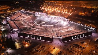 Adele in Munich 2024 Rolling in the deep live with fireworks 4K [upl. by Abba]