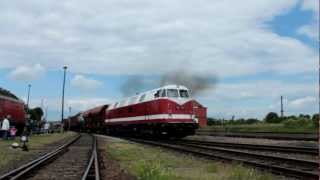 118 770 vor dem Güterzug im TBW Staßfurt [upl. by Rann]