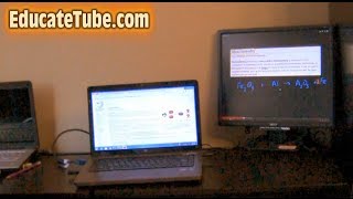 How to split two computer screens using an external LCD monitor for Windows 7 laptop or desktop [upl. by Jacquenetta]