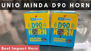 UNO Minda D90 Horn  Install Horn in Car  Dual Horn in Car [upl. by Lacram962]