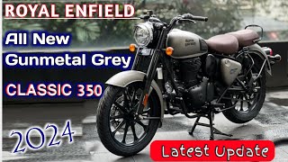 Royal Enfield Classic 350 gunmetal grey review mileage top speed all detailes video Neelubaba [upl. by Enairda]