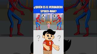 ¿QUIÉN ES EL VERDADERO SPIDERMAN trivia quiz [upl. by Bedad920]