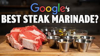 Googles 1 Rated quotBest Steak Marinadequot Recipe REALLY [upl. by Ajad]