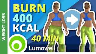 Burn 400 Calories In 40 Minute Weight Loss Workout [upl. by Berg367]