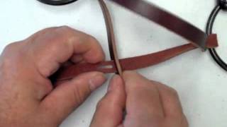 Attaching the Parelli Snaffle Bridle Leather Chin Strap [upl. by Innus]