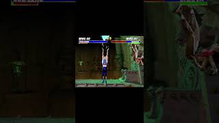 Unmasked Subzero Infinite Combo vs Sheeva umk3 retro mortalkombat retrogaming gaming combo [upl. by Aleakim673]