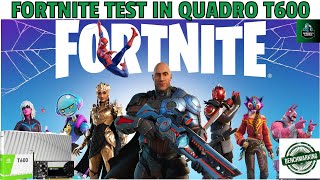 😱🔥Nvidia T600 Gaming Test In Fortnite  1080P Settings  Budget Graphics Card 14k  😱🔥 [upl. by Nnaeilsel875]