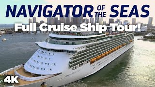 Navigator of the Seas Full Cruise Ship Tour Amplified [upl. by Scrivings]