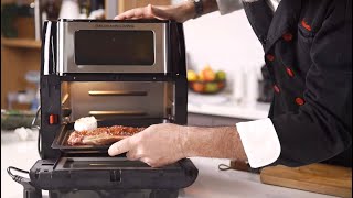 Paprika and Tarragon Steak with Gratin Dauphinois using Baumann Living Air Fryer XR [upl. by Gaskin]