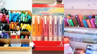 ✨ASMR Stationery Organization✨ part 8 [upl. by Shu]