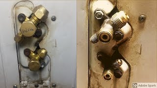 How To Replace Split Air Conditioner Service Valves [upl. by Kerrill]