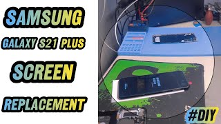 Samsung Galaxy S21 Plus Screen Replacement  Full Display DIY [upl. by Festatus34]