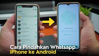 Cara Memindahkan Whatsapp iPhone Ke Android Beserta Chatnya [upl. by Eicrad]