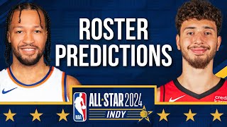 2024 NBA AllStar ROSTER PREDICTION After The 1st Fan Vote Returns [upl. by Culver]