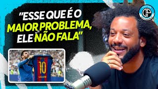 MARCELO DÁ DETALHES DE COMO FOI MARCAR O MESSI POR MAIS DE 10 ANOS [upl. by Ahseikal]