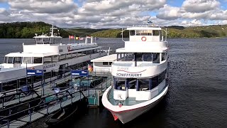 Schifffahrt auf dem Rursee in der Eifel [upl. by Micco]