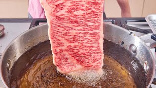 Deep Frying 1000 Wagyu Steak  Eitan Bernath [upl. by Ailito]