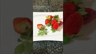 Strawberry for baby food babyfood babyfoodtips fingerfood fruitsforkids [upl. by Notlaw]