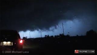 Tornadic Supercell  South Hutchinson KS  May 23 2008 [upl. by Zilef]