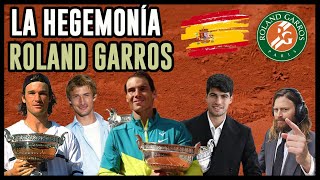 La hegemonía de ESPAÑA en Roland Garros y en el Tenis  Nadal  Alcaraz Moya  La Lupa de Amuy [upl. by Nezah]