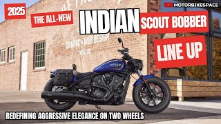 2025 Indian Scout Bobber Redefining Aggressive Elegance on Two Wheels  Motorbikespace [upl. by Eidnarb300]