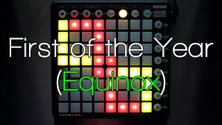 Nev Plays Skrillex  First of the Year Equinox Launchpad Cover [upl. by Maggio]