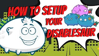 How to SETUP your disablesaur  DuskBugPlant  AXIE INFINITY [upl. by Cadmarr950]