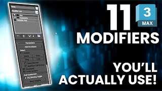 11 Essential 3ds Max Modifiers You’ll Actually Use [upl. by Thilda]