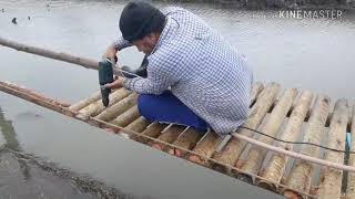 Construindo uma ponte para o nosso lago [upl. by Herahab58]