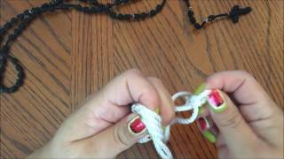 31 ASMR How to Make a Knotted Cord Rosary [upl. by Ahtnams]