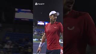 Andy Murray Tells Fabio Fognini To SHUT UP 😳 [upl. by Eelasor]