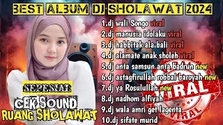 BEST ALBUM DJ SHOLAWAT SLOW BASS 2024 FULL ALBUM DJ WALI SONGODJ MANUSIA IDOLAKU [upl. by Yellas195]