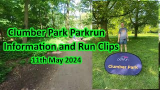 Clumber Park Parkrun Information Vlog and Run Clips [upl. by Auqinat34]