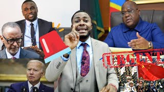 URGENT🚨LA NOUVELLE VIENT DE TOMBER SETH KIKUNU MORT OU VIVANT ÇA CHAUFFE ENTRE FATSHI ET KAGAME [upl. by Sihonn41]