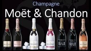 7 Types of Moët amp Chandon Champagne [upl. by Morley]