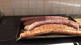 Cours de Saucissons Secs etuvage [upl. by Tirrag677]